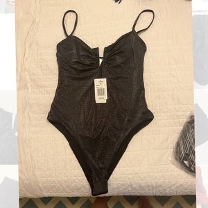 roxanne one piece bitsy black shimmer